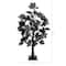 2ft. Pre-Lit Artificial Halloween Black Maple Tree with 24 Orange & Purple LED Lights